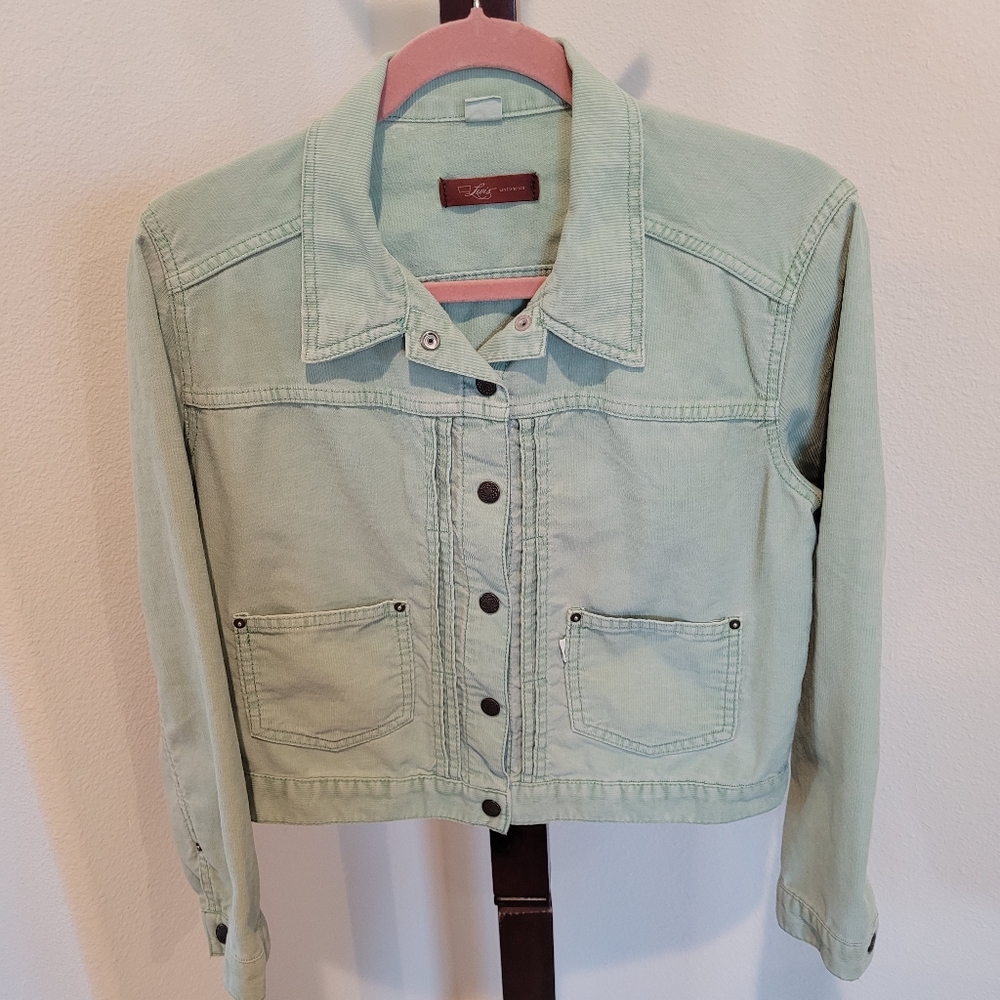 Levi's vintage courderoy jean jacket, size L